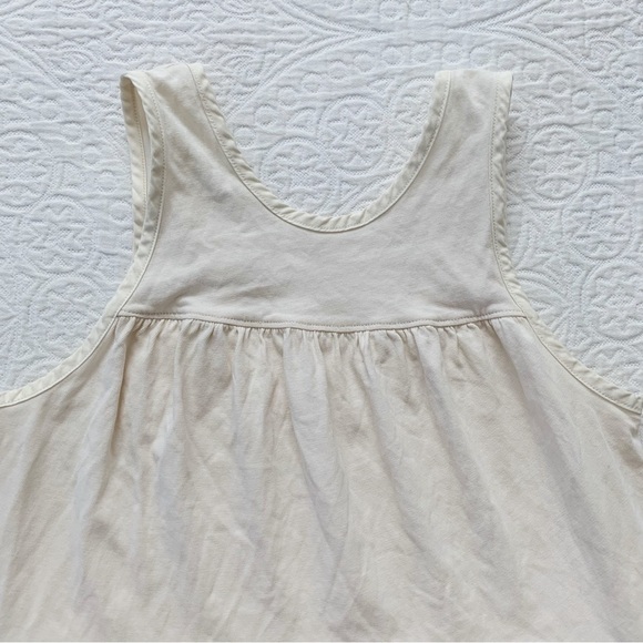 Everlane Sleeveless The Weekend Cotton Tiered Midi Dress - Picture 5 of 8